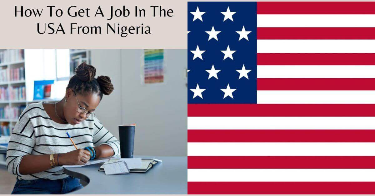 How To Get A Job In The USA From Nigeria Image