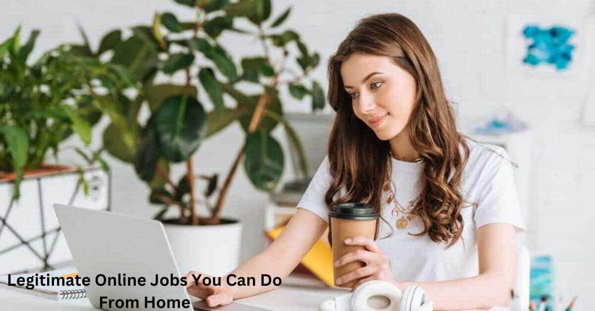 Legitimate Online Jobs You Can Do From Home Image