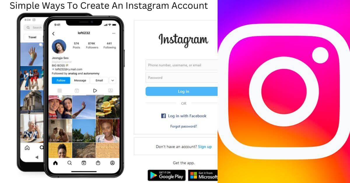 Simple Ways To Create An Instagram Account Image